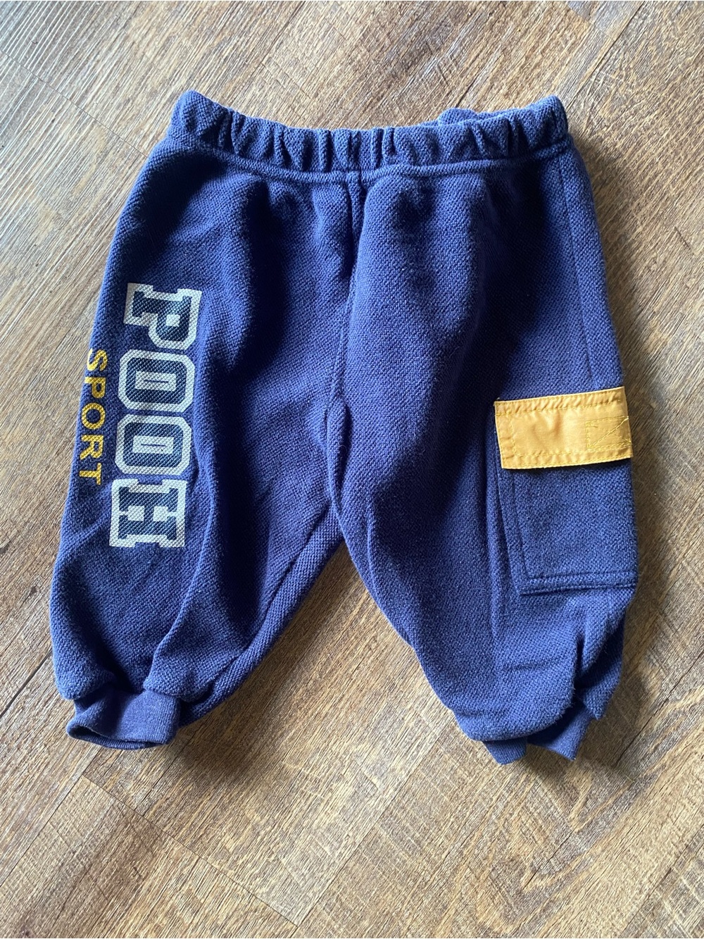 Vintage Pooh Sport Disney Jogger Pants Baby Toddler 12 months Y2K